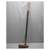 Rustic Long-Handled Double-Head Axe
