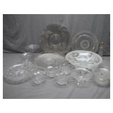 Elegant Clear Glass Tableware Collection