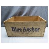 Blue Anchor Mountain Bartletts Fruit Crate