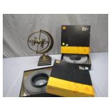 Kodak Carousel Trays with Brass Armillary Sphere