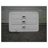 Marine 3 Drawer Storage Unit