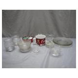 Glassware and Ceramic Pieces