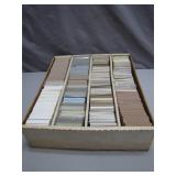 Large Box of 1980-90s Baseball Cards