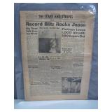 WWII Stars & Stripes Newspaper, July 11, 1945
