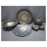 Silver-Plated Tableware and Boxes