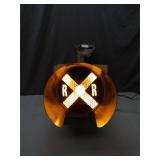Railroad Crossing Signal With Functional Light