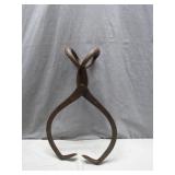 Rustic Metal Ice Tongs