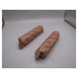 Pair of Unsorted Wheat Pennies Rolls