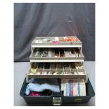 Plano Tackle Box with Assorted Fishing Gear