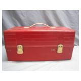 Gladding Co. Red Tackle Box with Fishing...