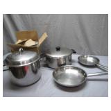 Command Performance Stainless Steel Cookware Set