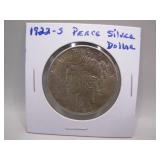 1922-S Peace Silver Dollar