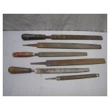 Hand Tools: 7 Assorted Metal Files