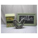 3 Decorative Home Items