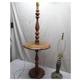 Wooden and Metal Table Lamps