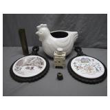 Decorative Ceramic and Metal Items