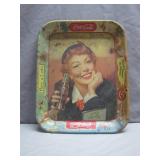 Coca-Cola Advertising Tray From Mid-1900s