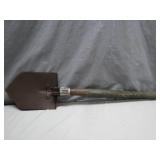 Rustic Military-Style Trench Shovel