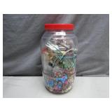Jar of Costume Jewelry Treasure Trove