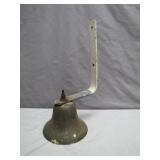 Wall-Mounted Metal Bell with Bracket