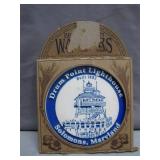 Drum Point Lighthouse Bread Warmer Display