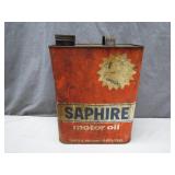 Saphire Motor Oil Two Gallon Can