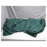 Two 6-Foot Dark Green Furniture Covers