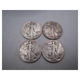 1941-1944 Walking Liberty Silver Half Dollars