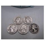 1941-1945 Washington Silver Quarters