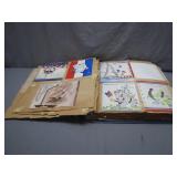 Book of Antique Greeting Cards