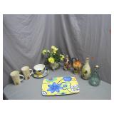 Eclectic Hand-Painted Ceramics & More