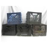 5 Dairy Milk Crates