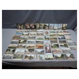 63 Postcards From 1900s-1930s