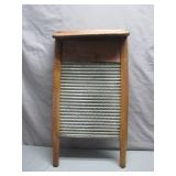 Traditional Wooden Washboard