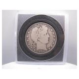 1906 Barber Silver Half Dollar