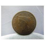 1840 Braided Hair Large Cent