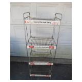 Coca-Cola Metal Display Rack With Slogan