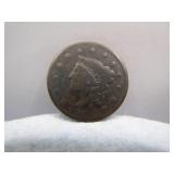 1835 Coronet Head Large Cent Coin