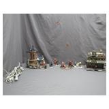 Holiday Village With Windmill & Station
