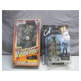 Mezco Voodooz and X-Files Action Figures