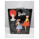 1964 Barbie Doll Black Vinyl Carrying Case