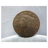 1837 Coronet Head Large Cent