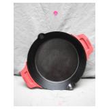 Cuisinel Cast Iron Pan With Rubber Handles