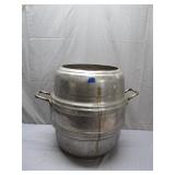 Large Aluminum Barrel with Side Handles