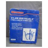 Westward 2/3-Jaw Gear Puller, 8-Inch