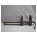 Vintage Machinist Clamp, Heavy-Duty Design