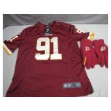 Redskins Ryan Kerrigan Jersey w/ Gloves