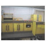 Sears Metal Play Kitchen Set, Retro Charm