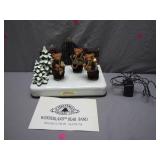 Christmas Wonderland Bear Band Scene