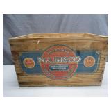 Nabisco Anniversary Wooden Crate